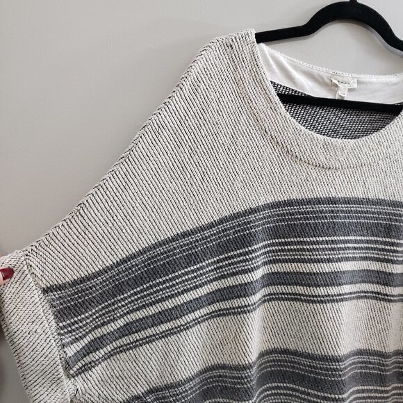 Joie Soft Ethen Ponch Oversize Batwing Boho Knit Top Sz XS - Picture 4 of 7